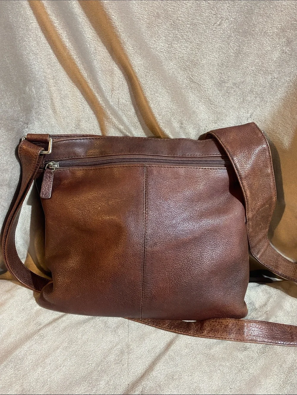 Radley London Brown Leather Crossbody Bag